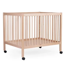 Childhome Parcs-Parc 97 + Roues - 95x75 Cm - Bois - Naturel