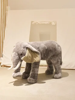Childhome Animaux Peluche|Animaux Peluche Debout-Peluche 60cm Eléphant