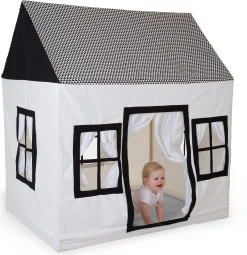 Childhome Tentes De Jeu-Playhouse noir et blanc
