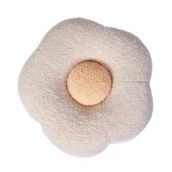 Childhome Paniers De Rangement-Pouf + Coffre à jouets Fleur blanc cassé