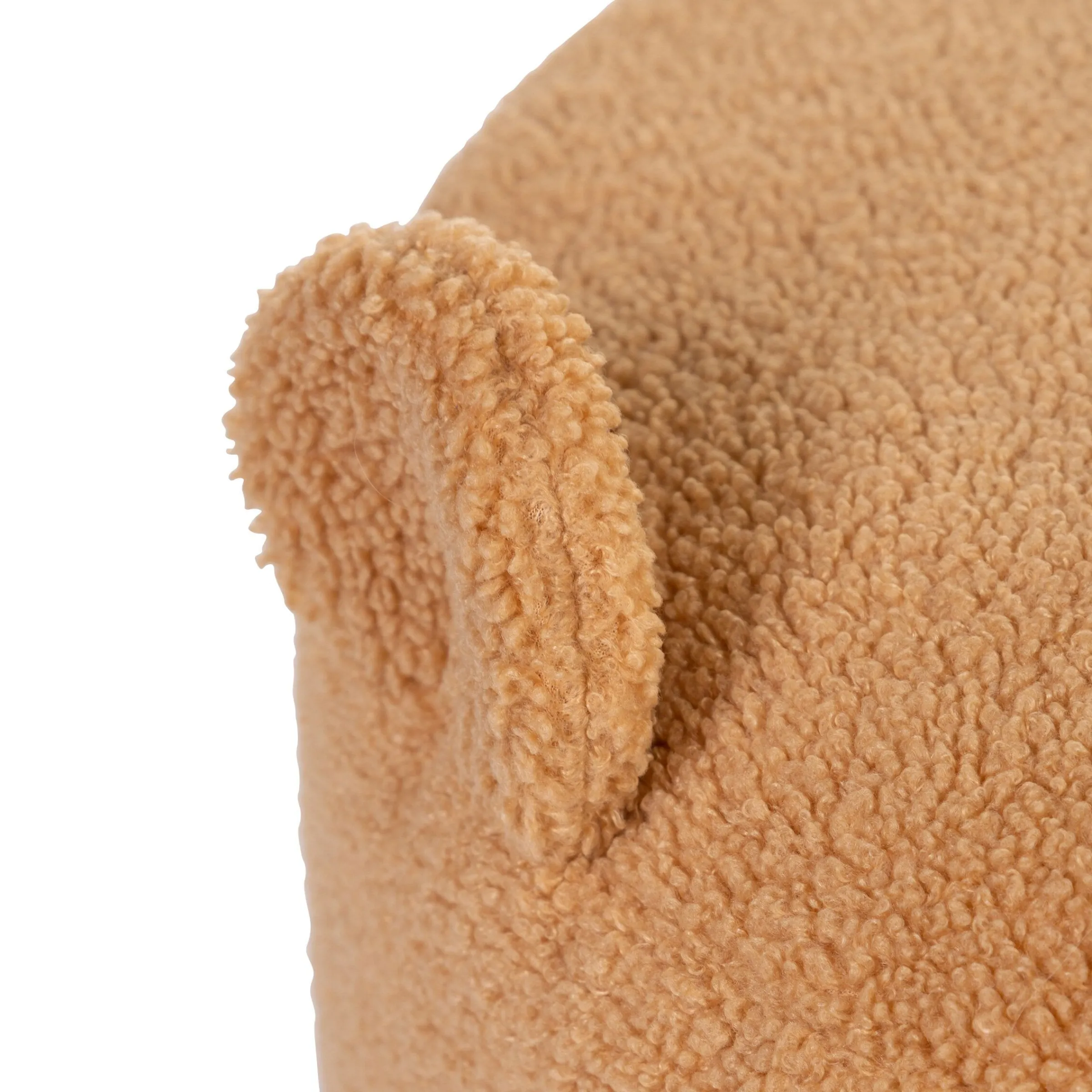Childhome Chaises Enfants-Pouf Teddy marron
