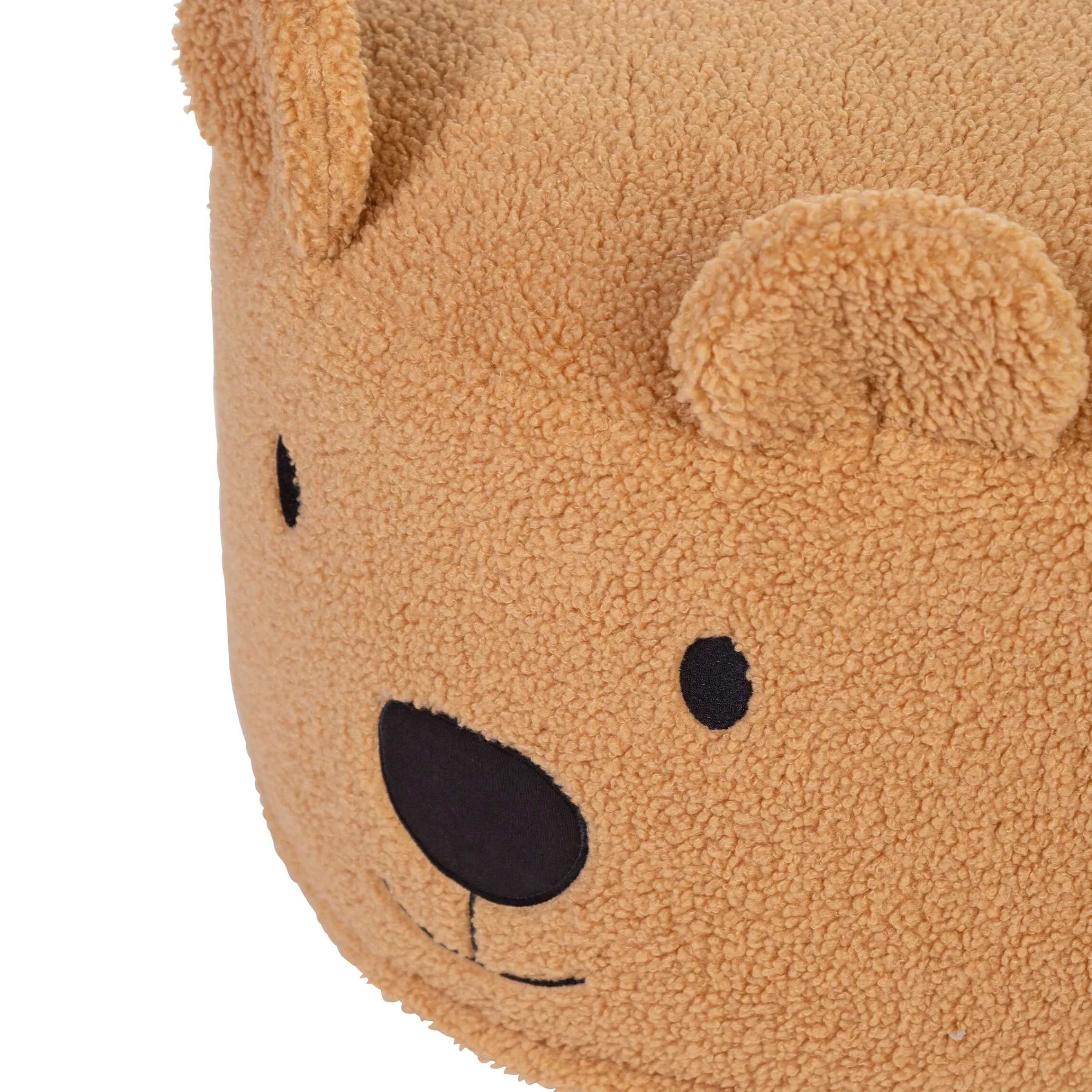 Childhome Chaises Enfants-Pouf Teddy marron