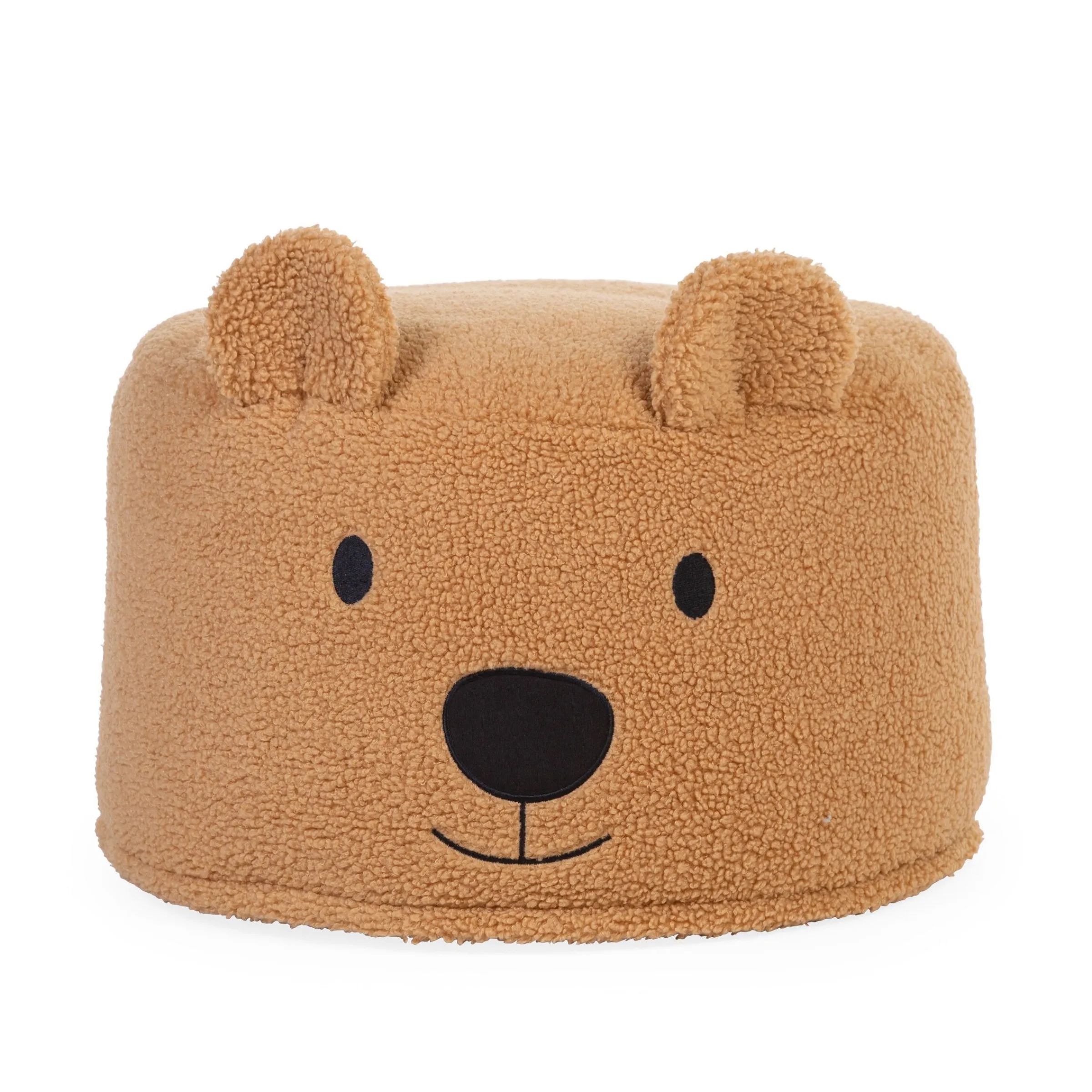 Childhome Chaises Enfants-Pouf Teddy marron