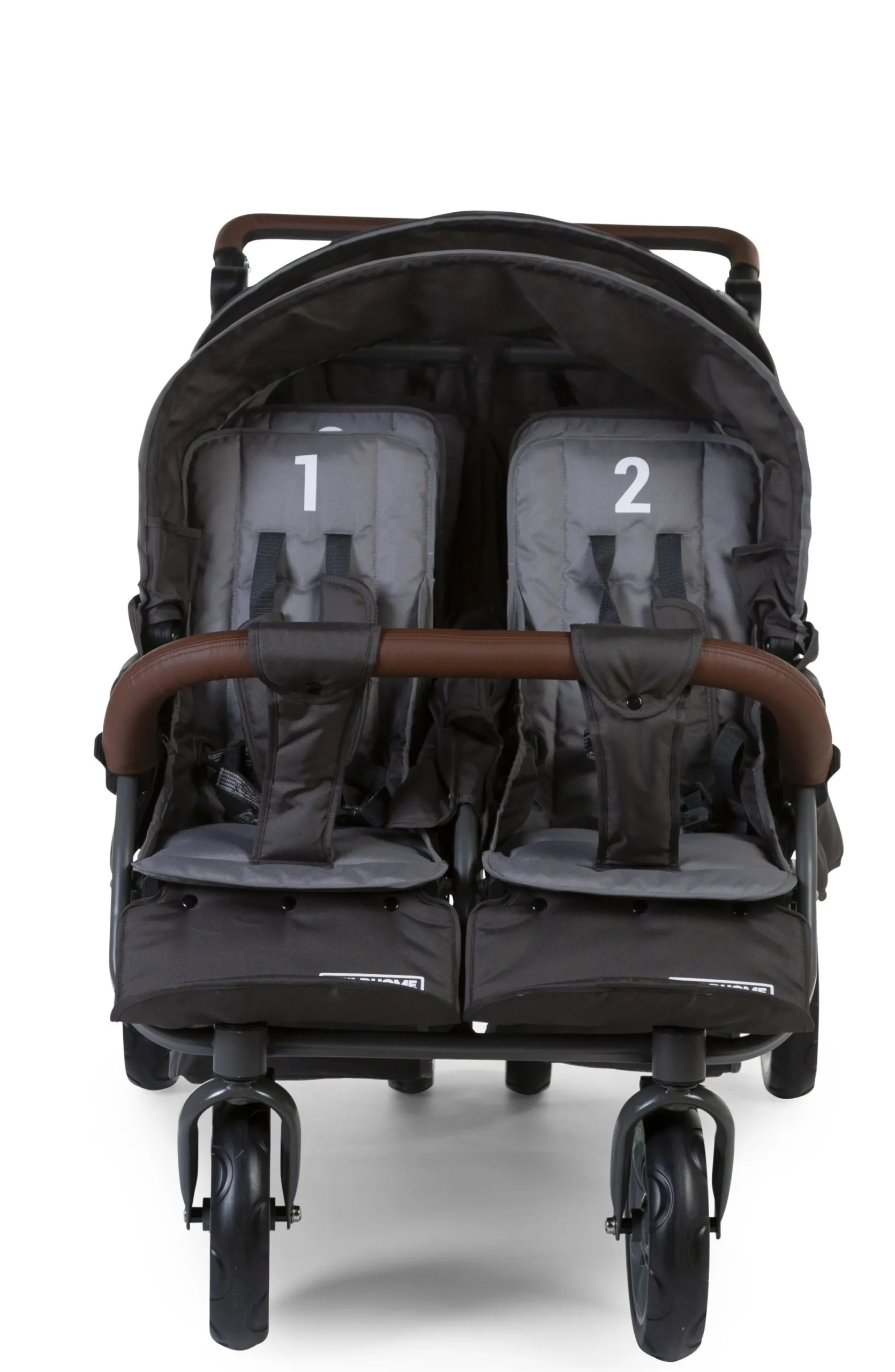 Childhome Poussettes Multi Places-Poussette Sixplaces anthracite