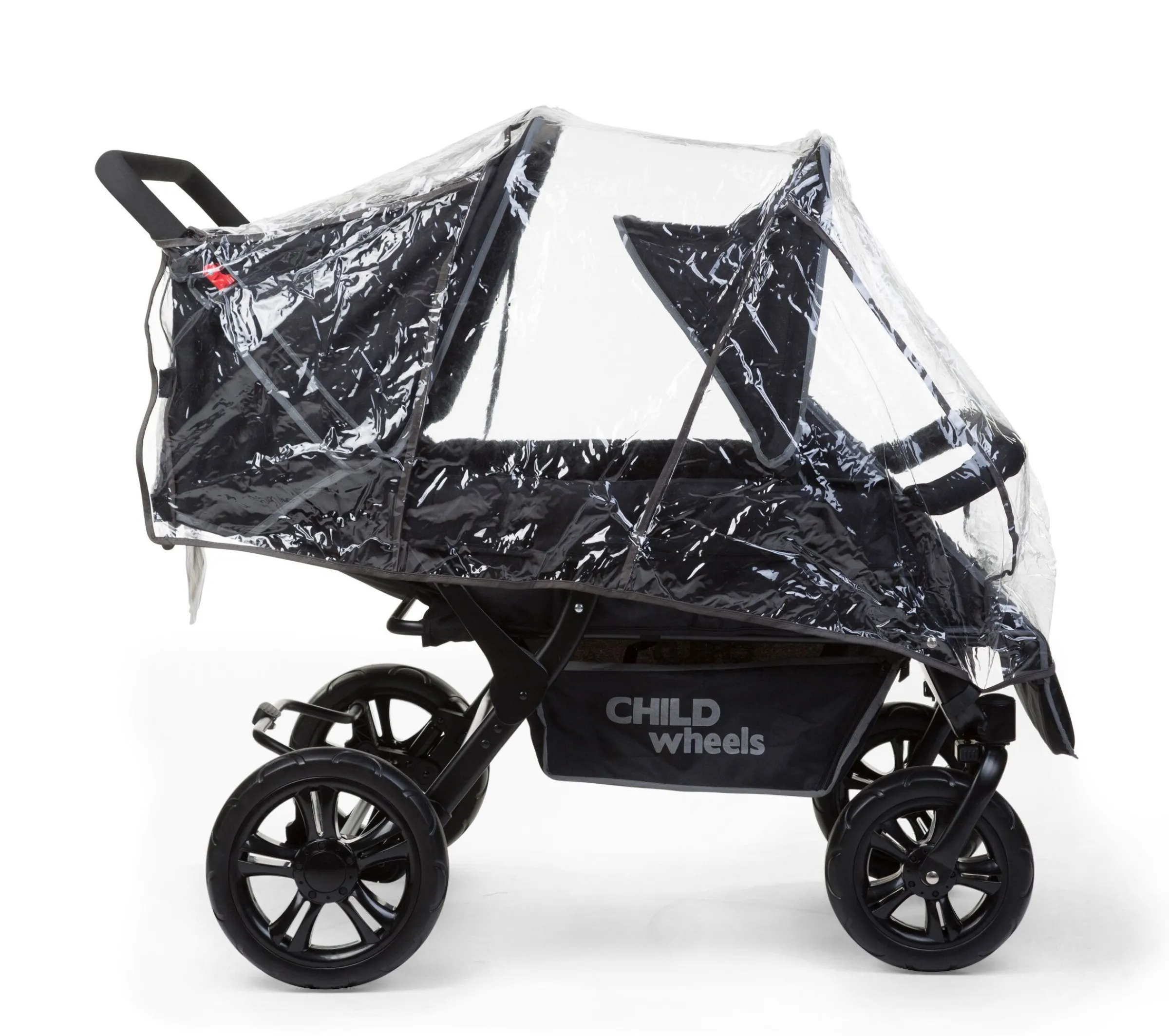 Childhome Poussettes Multi Places-Poussette Two By Two noir