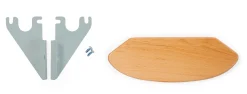 Childhome Pièces De Rechange-Repose-pieds Evolu + Supports + Vis - Naturel/Menthe