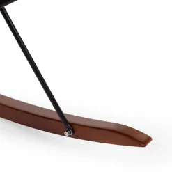 Childhome Fauteuils À Bascule-Rocking Chaise A Bascule Lounge - Noir/Ecru