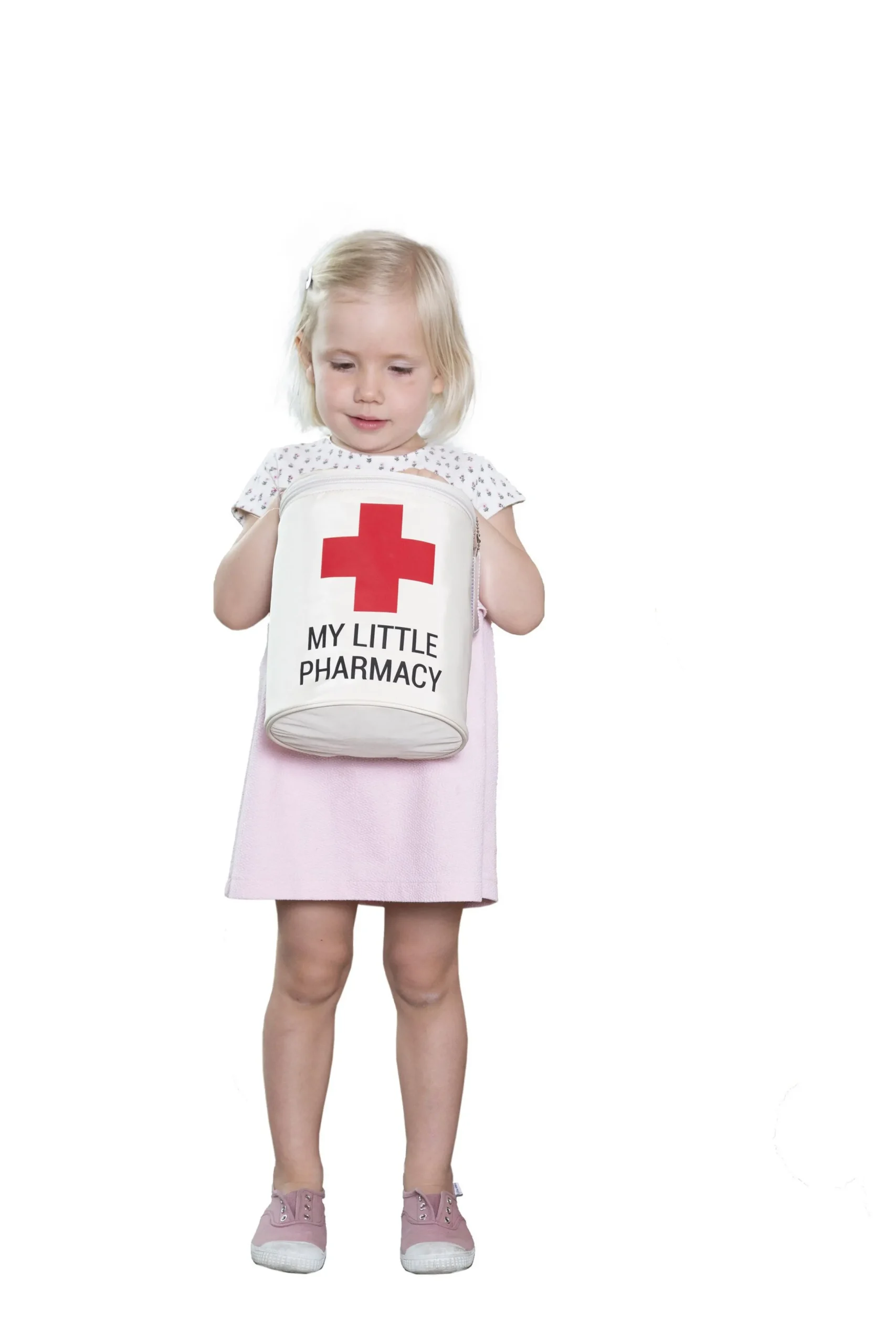 Childhome Kids Bags|Kids Bags-Sac à pharmacie My Litlle Pharmacy offwhite