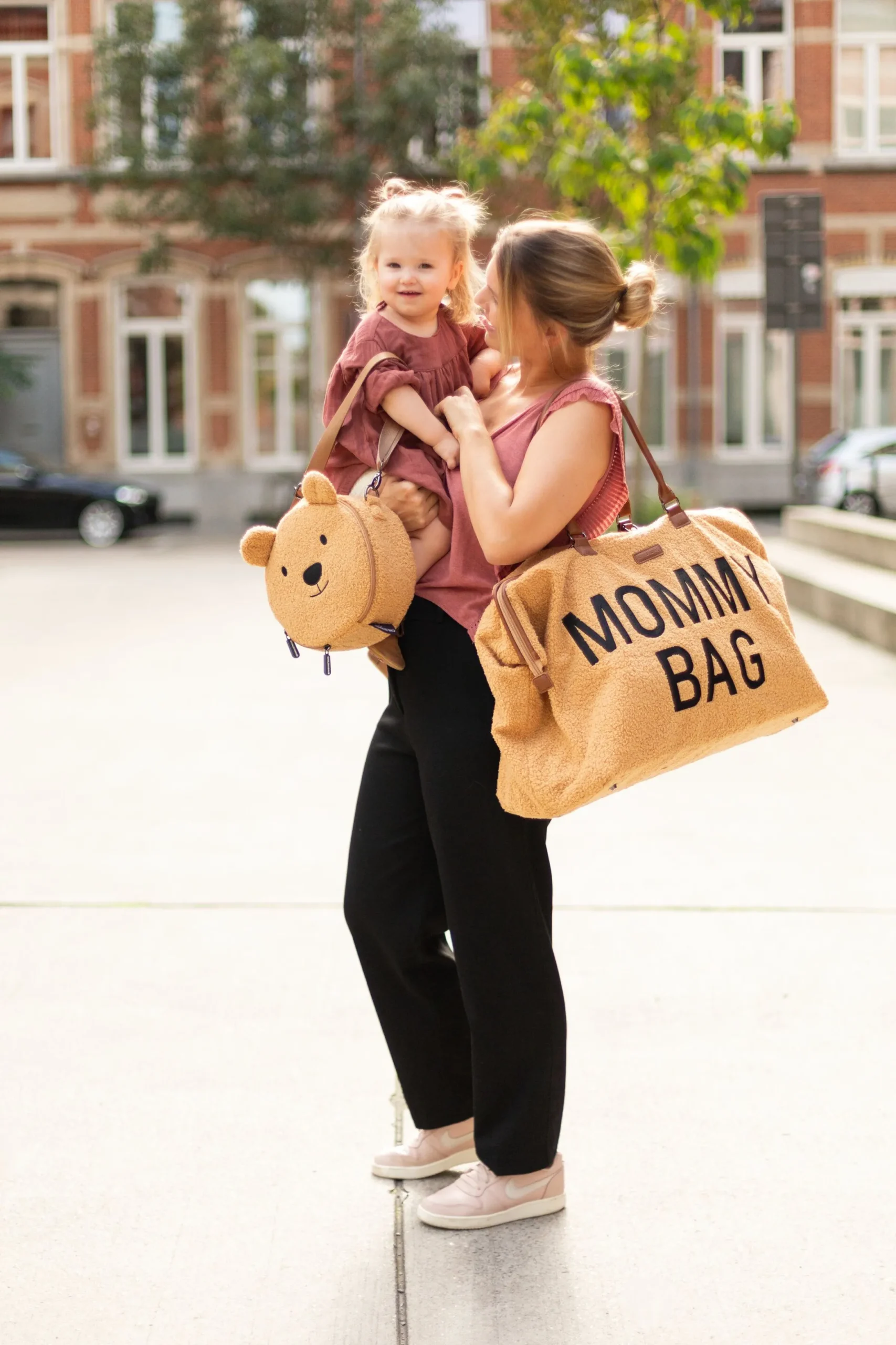 Childhome Kids Bags-Sac Teddy - Beige