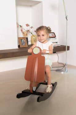 Childhome Jouets À Bascule-Scooter A Bascule - MDF - Rouille Noir