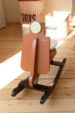 Childhome Jouets À Bascule-Scooter A Bascule - MDF - Rouille Noir