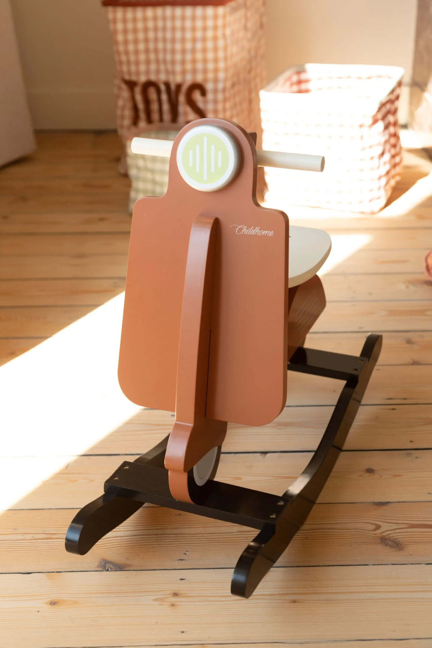 Childhome Jouets À Bascule-Scooter A Bascule - MDF - Rouille Noir