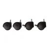 Childhome Pièces De Rechange-Set de roues 4 pcs - Noir