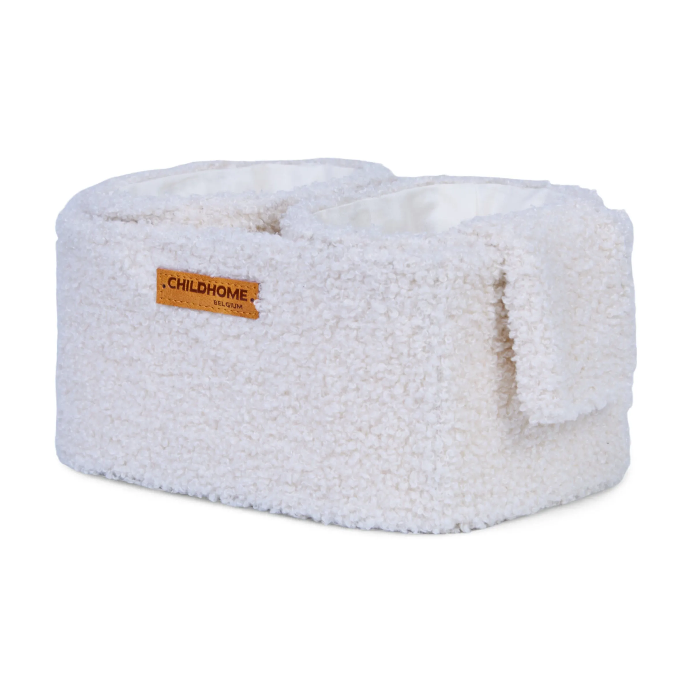 Childhome Paniers De Rangement-Set Van 3 Hangmandjes - 21x14x10 Cm + 14x10x10 Cm - Teddy Ecru