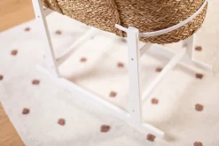 Childhome Supports-Support à bascule panier à moïse en bois blanc