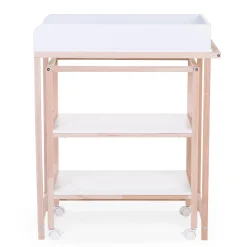 Childhome Tables À Langer-Table à langer baignoire naturel blanc