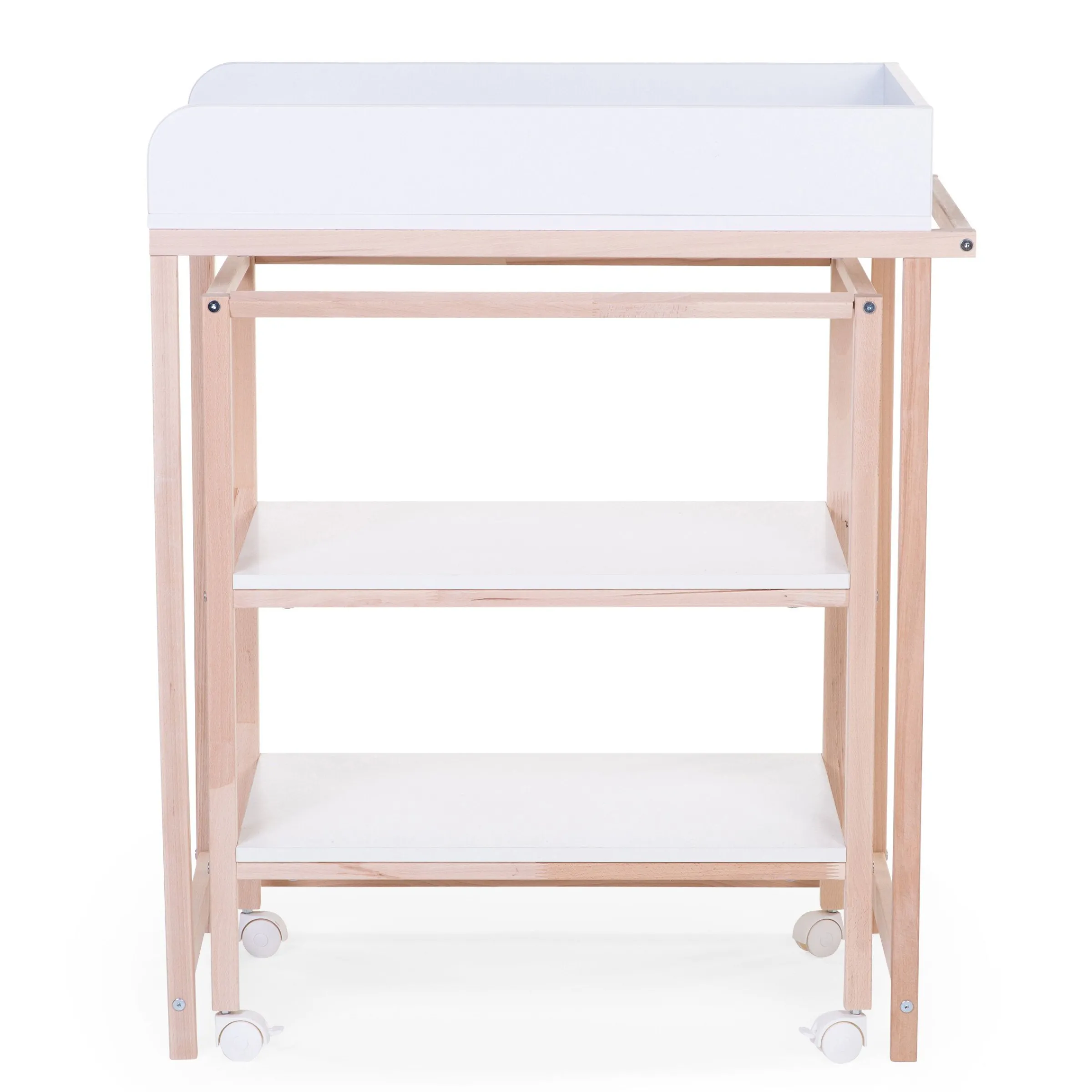 Childhome Tables À Langer-Table à langer baignoire naturel blanc