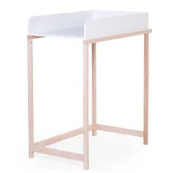 Childhome Tables À Langer-Table à langer baignoire naturel blanc