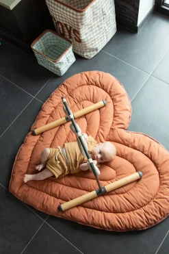 Childhome Tapis D'éveil-Tapis d’éveil 120cm Coeur terracotta