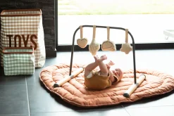 Childhome Tapis D'éveil-Tapis d’éveil 120cm Coeur terracotta