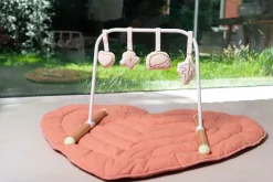 Childhome Tapis D'éveil-Tapis d’éveil 120cm Coeur terracotta