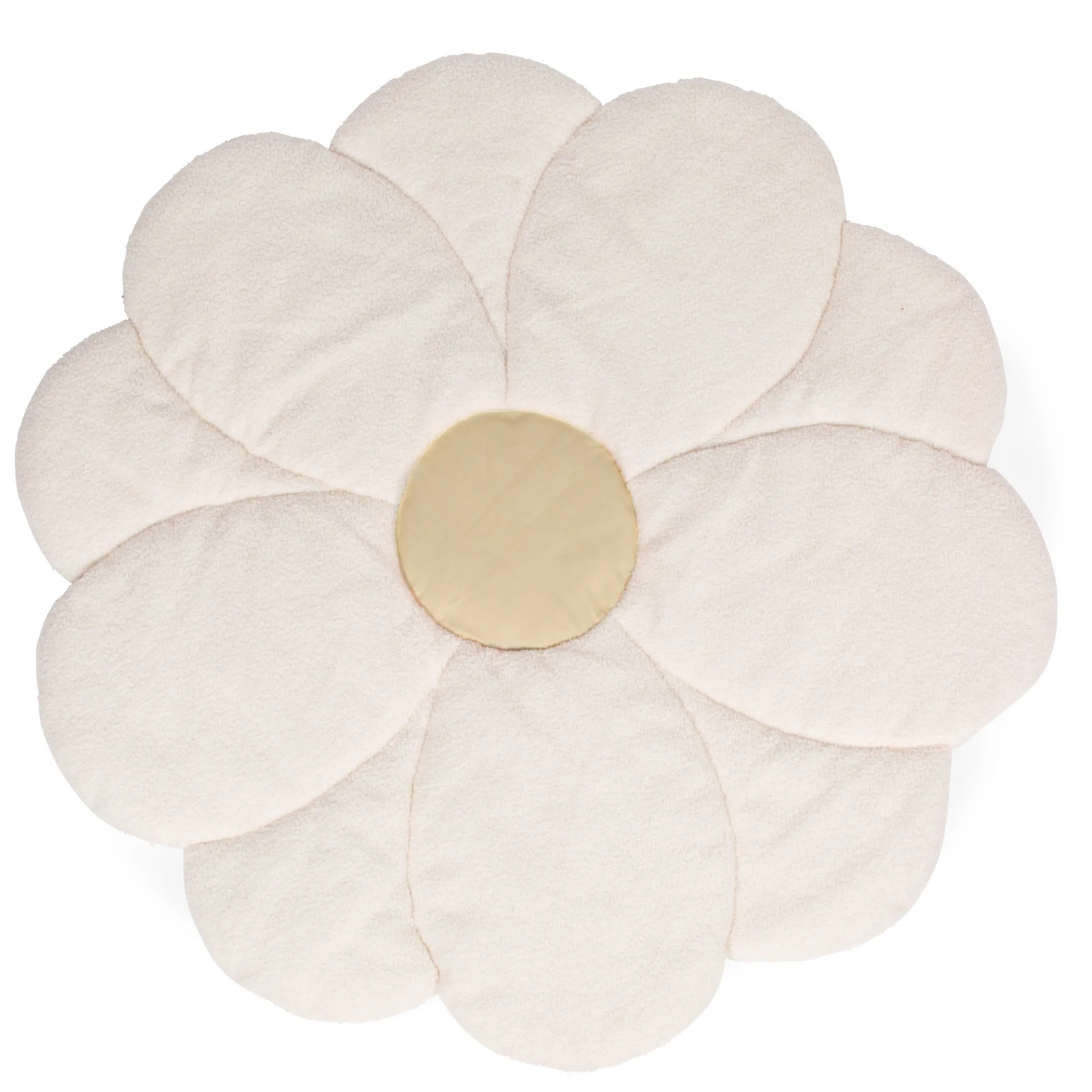 Childhome Tapis D'éveil-Tapis d’éveil 110cm Fleur blanc cassé