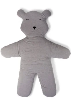 Childhome Tapis D'éveil-Tapis D'Éveil Teddy Bear - 150 Cm - Jersey - Gris