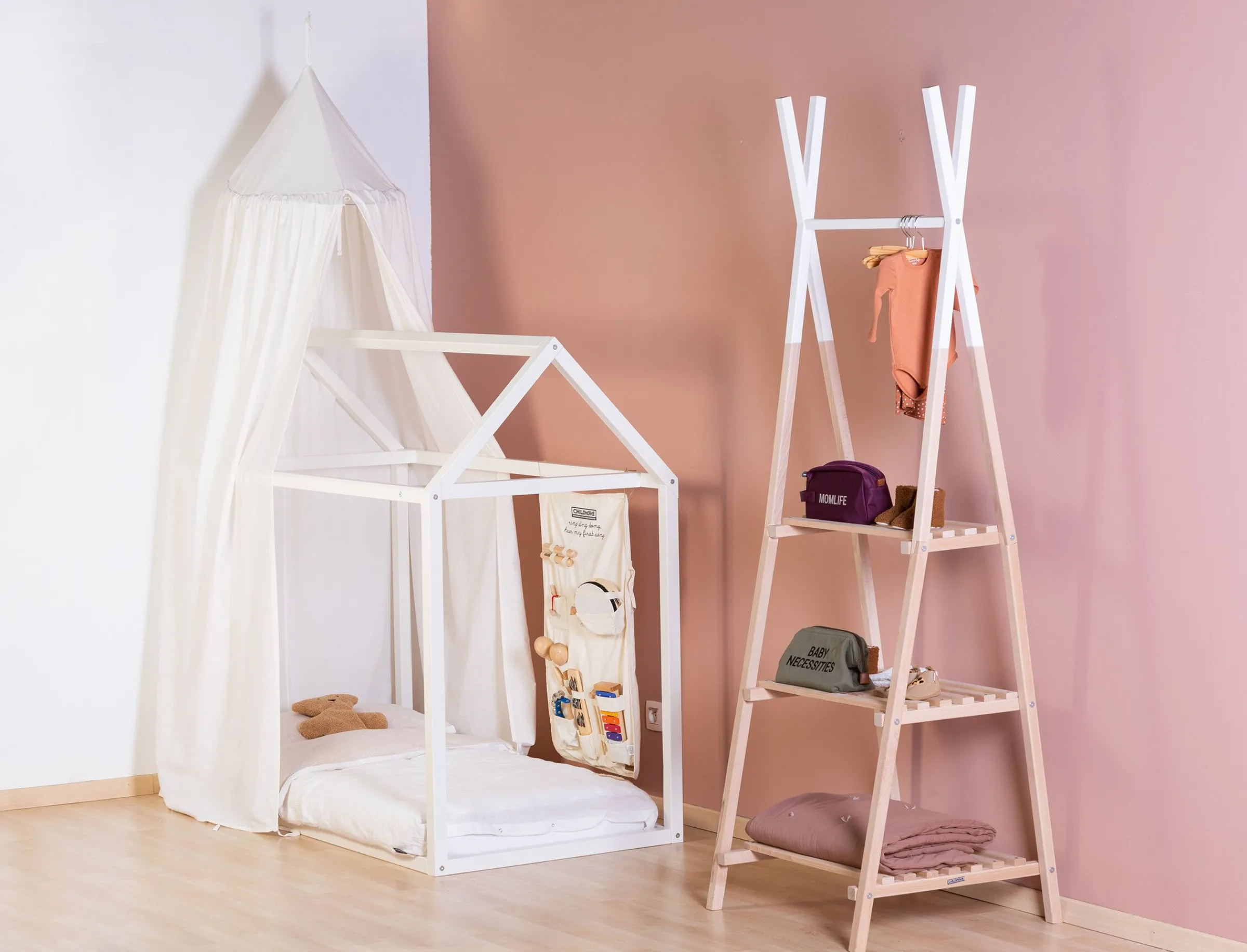 Childhome Cintres & Portes-vêtements|Tipi-Tipi Porte Manteaux Grand - Bois