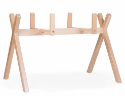 Childhome Baby Gyms & Mobile|Supports-Tipi Support Pour Couffin Moise + Arche Bébé - Bois - Nature