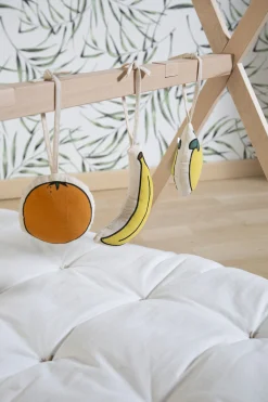 Childhome Baby Gyms & Mobile|Supports-Tipi Support Pour Couffin Moise + Arche Bébé - Bois - Nature