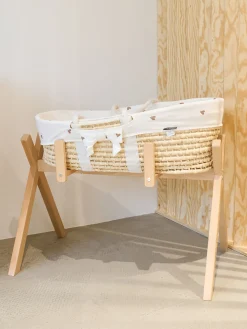 Childhome Baby Gyms & Mobile|Supports-Tipi Support Pour Couffin Moise + Arche Bébé - Bois - Nature
