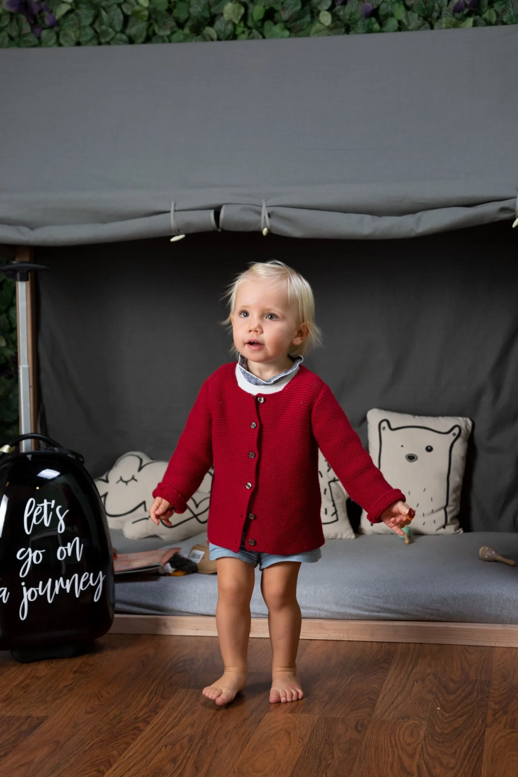 Childhome Accessoires|Tipi-Toile Pour Lit Cabane - 70x140 Cm - Anthracite
