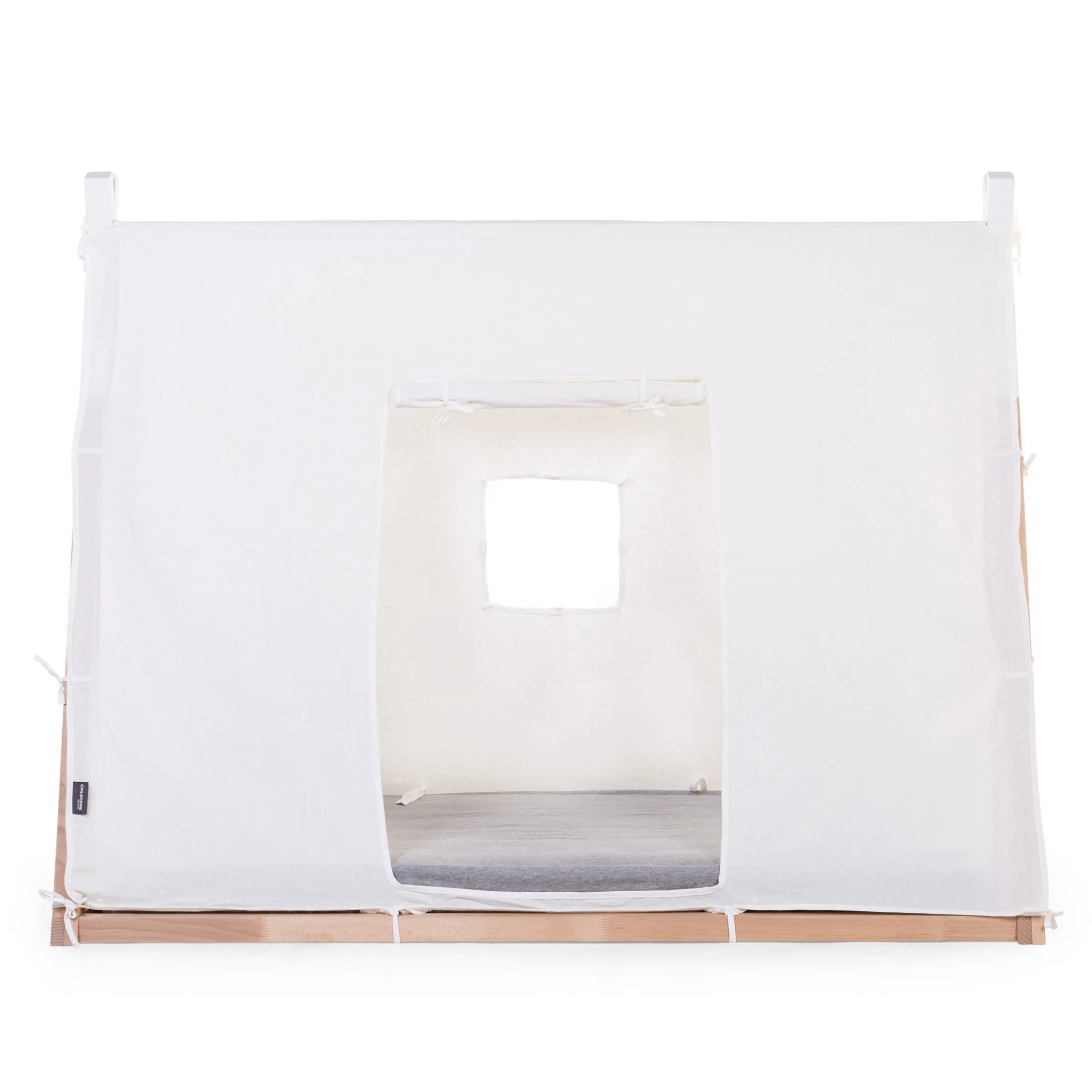 Childhome Accessoires|Tipi-Toile Pour Lit Tipi - 70x140 Cm - Blanc