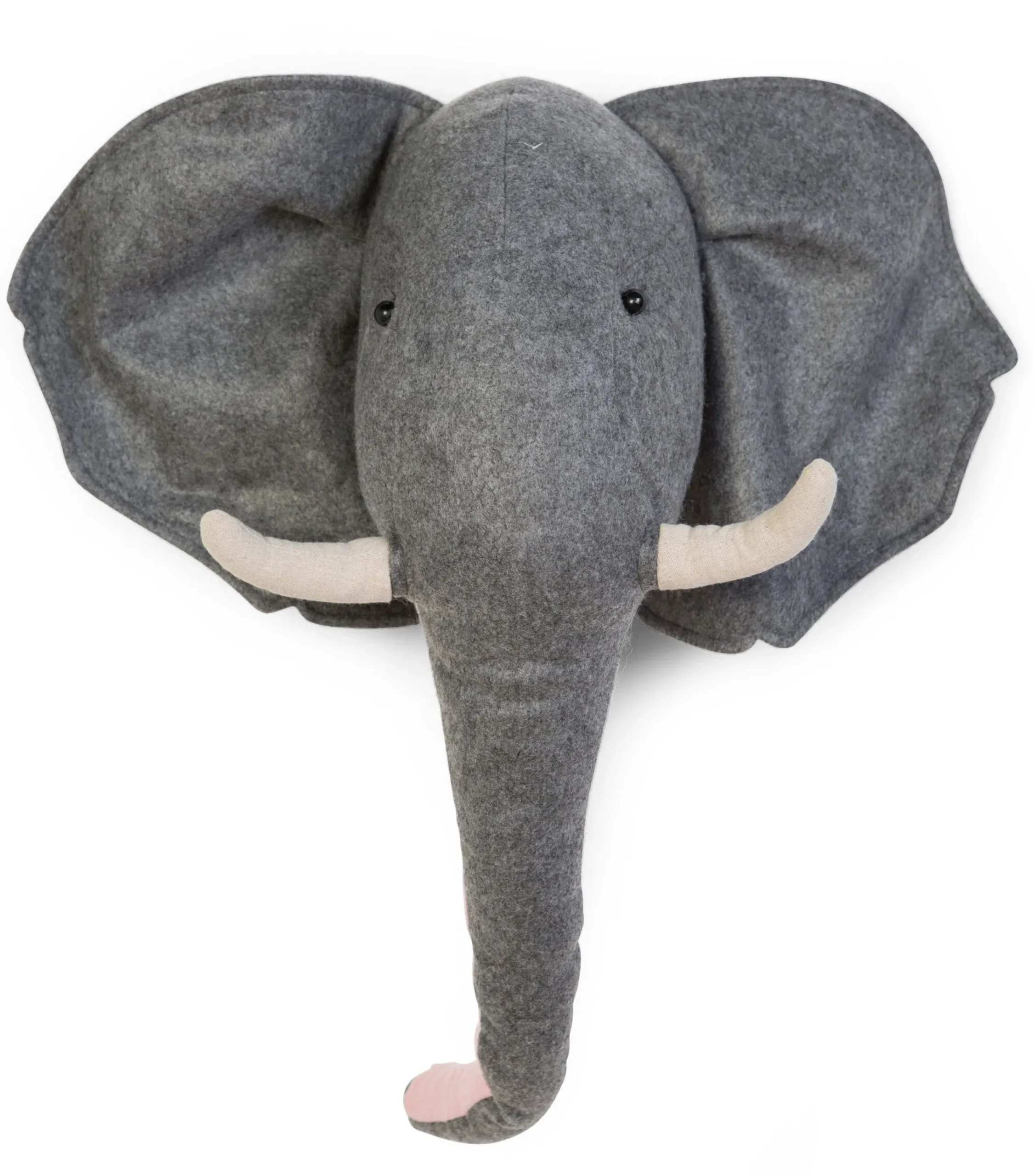 Childhome Trophées-Trophée Elephant - Feutre - Décoration Murale