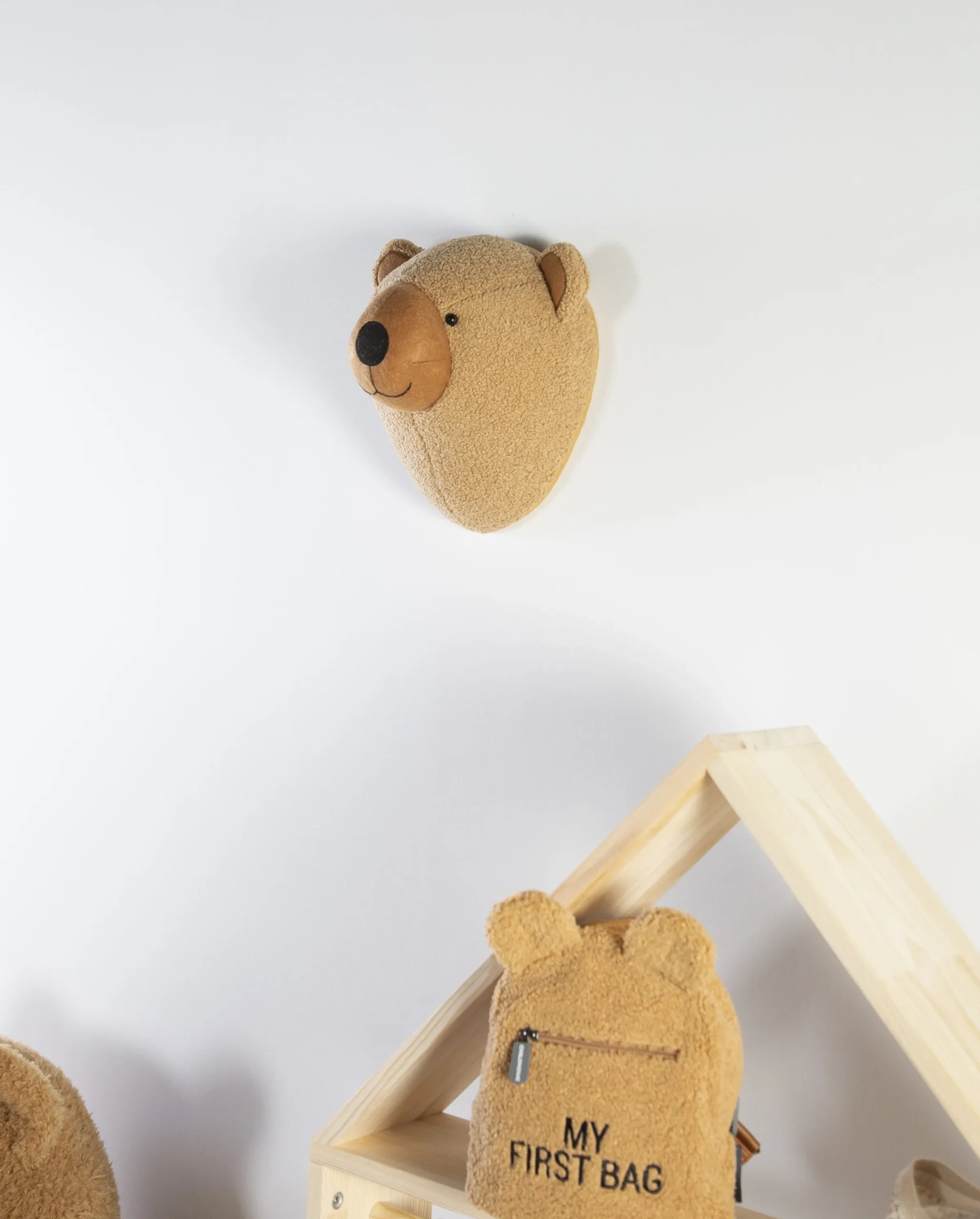 Childhome Trophées-Trophée Ours - Feutre - Décoration Murale