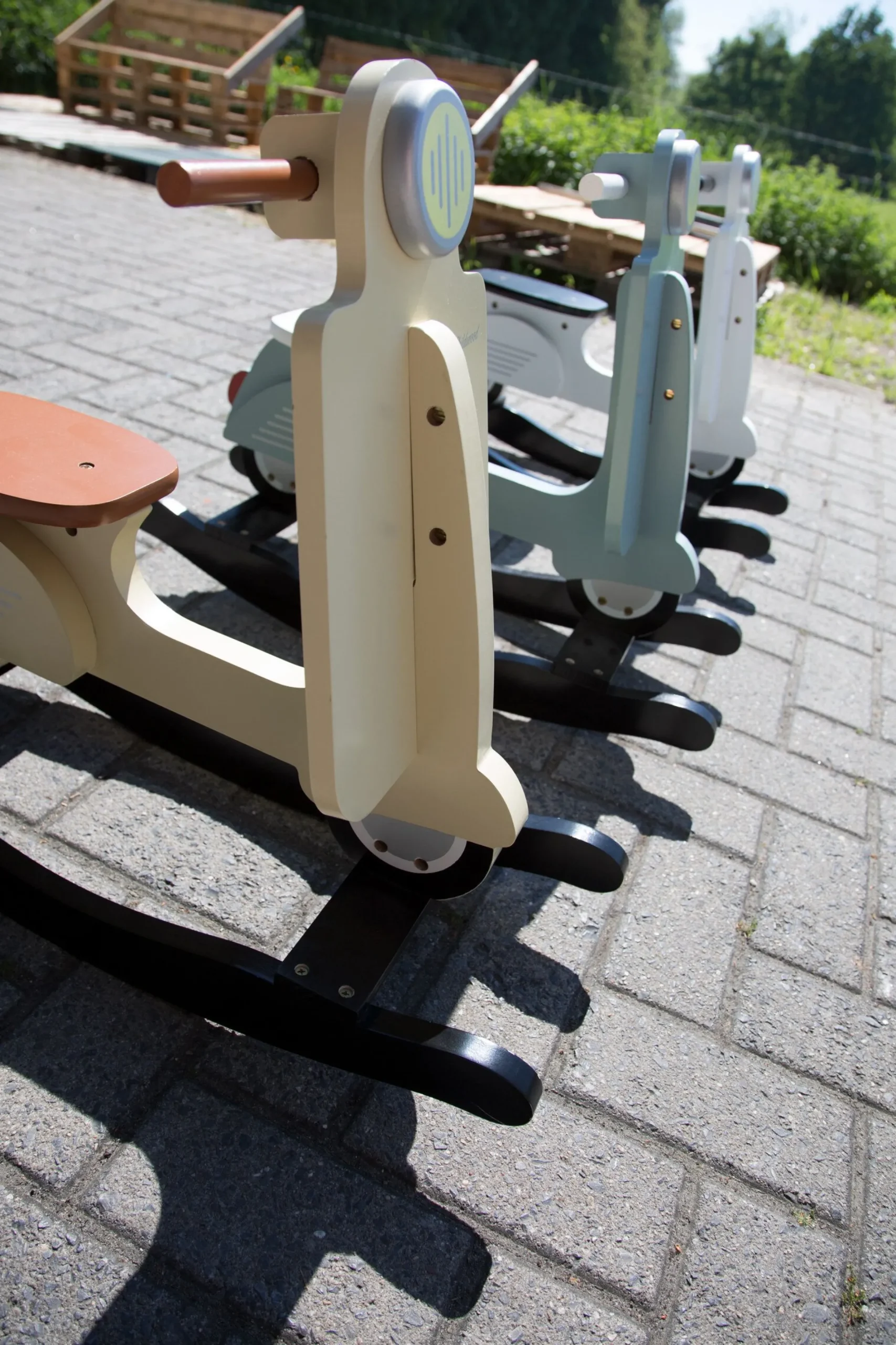 Childhome Jouets À Bascule-Trottinette à bascule crème