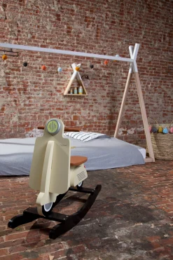 Childhome Jouets À Bascule-Trottinette à bascule crème