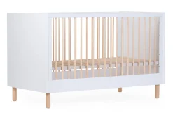 Childhome Lits D'enfant Et De Bébé|Wonder White-Wonder White - Lit Evolutif - 70x140 Cm + Lattes
